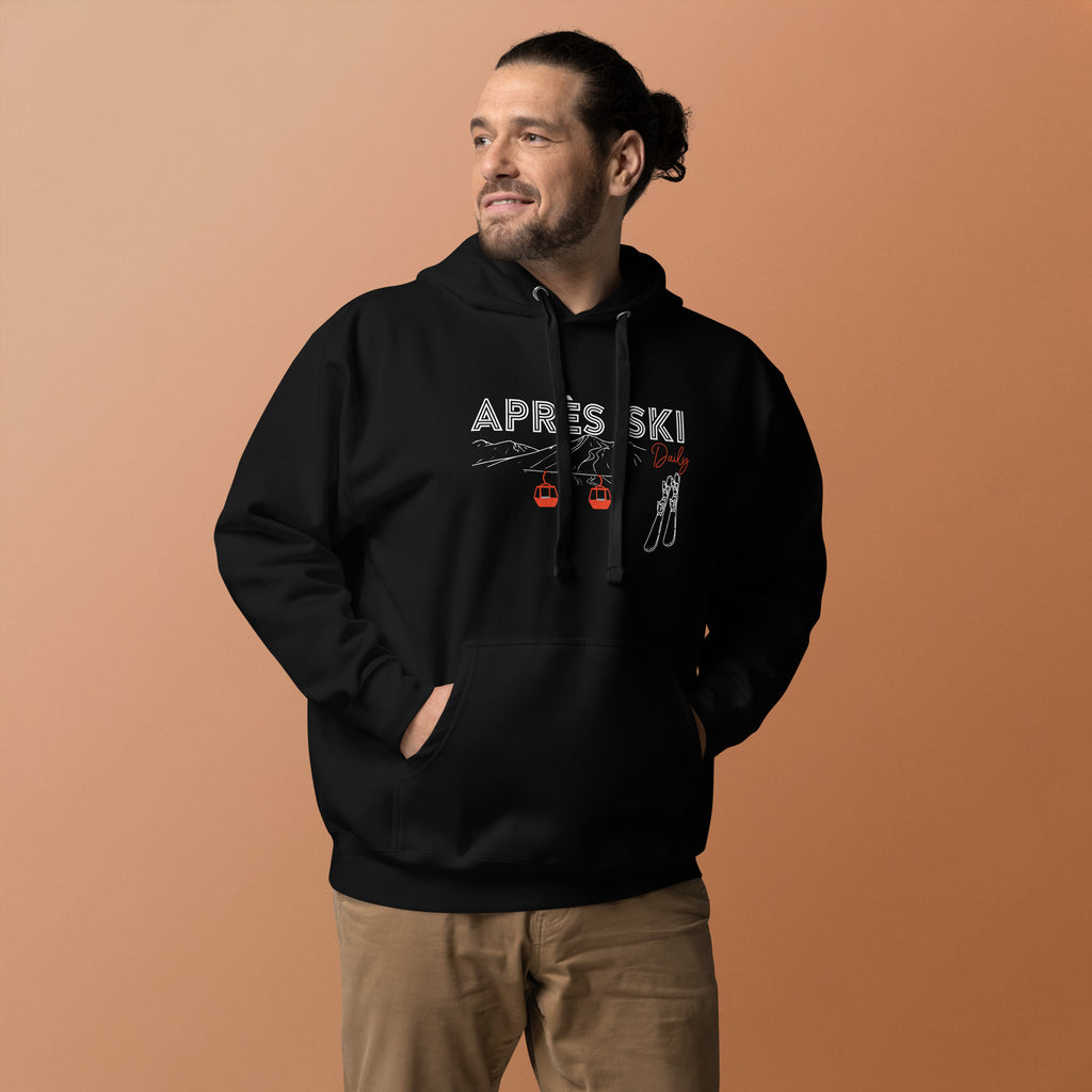 Après Ski Daily Design Hoodie - Black