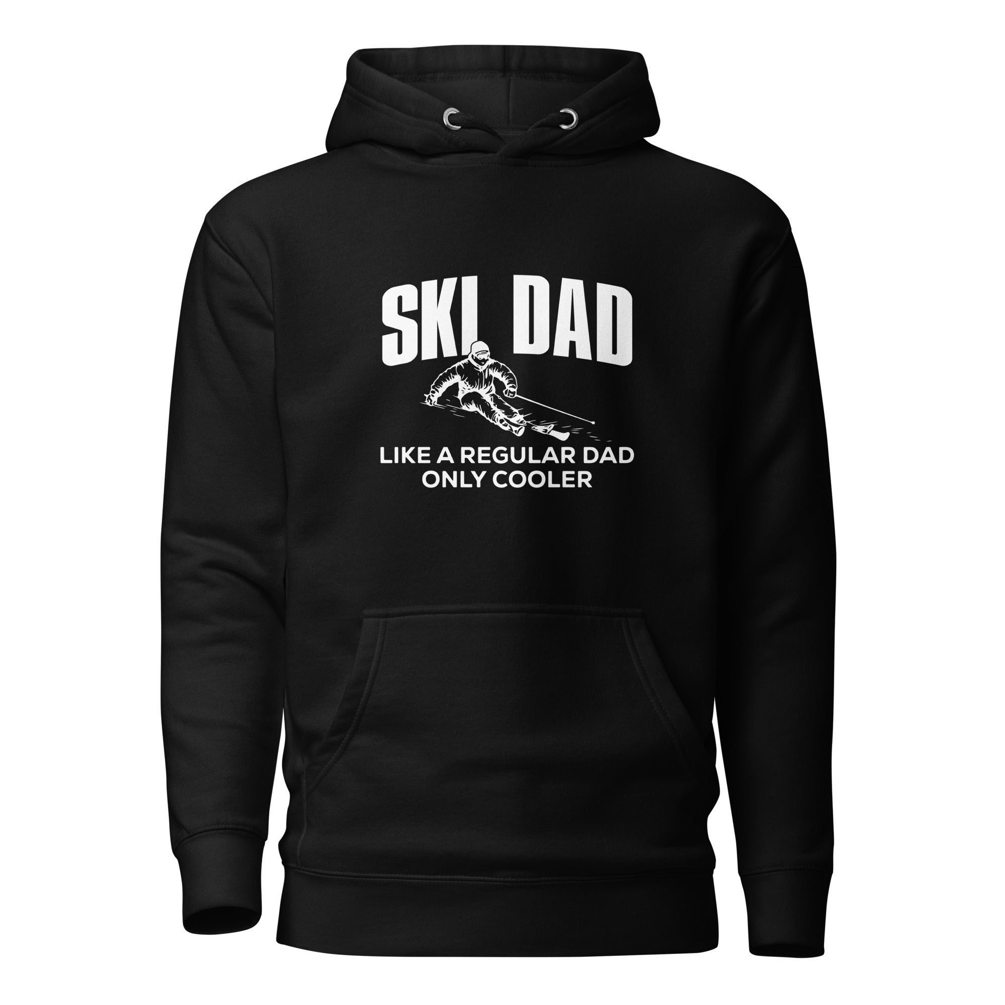 Ski Dad Hoodie Black