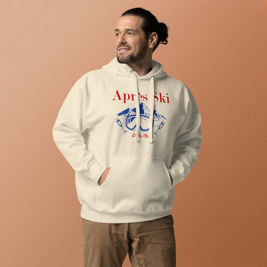 Après Ski Daily Club Hoodie - Bone