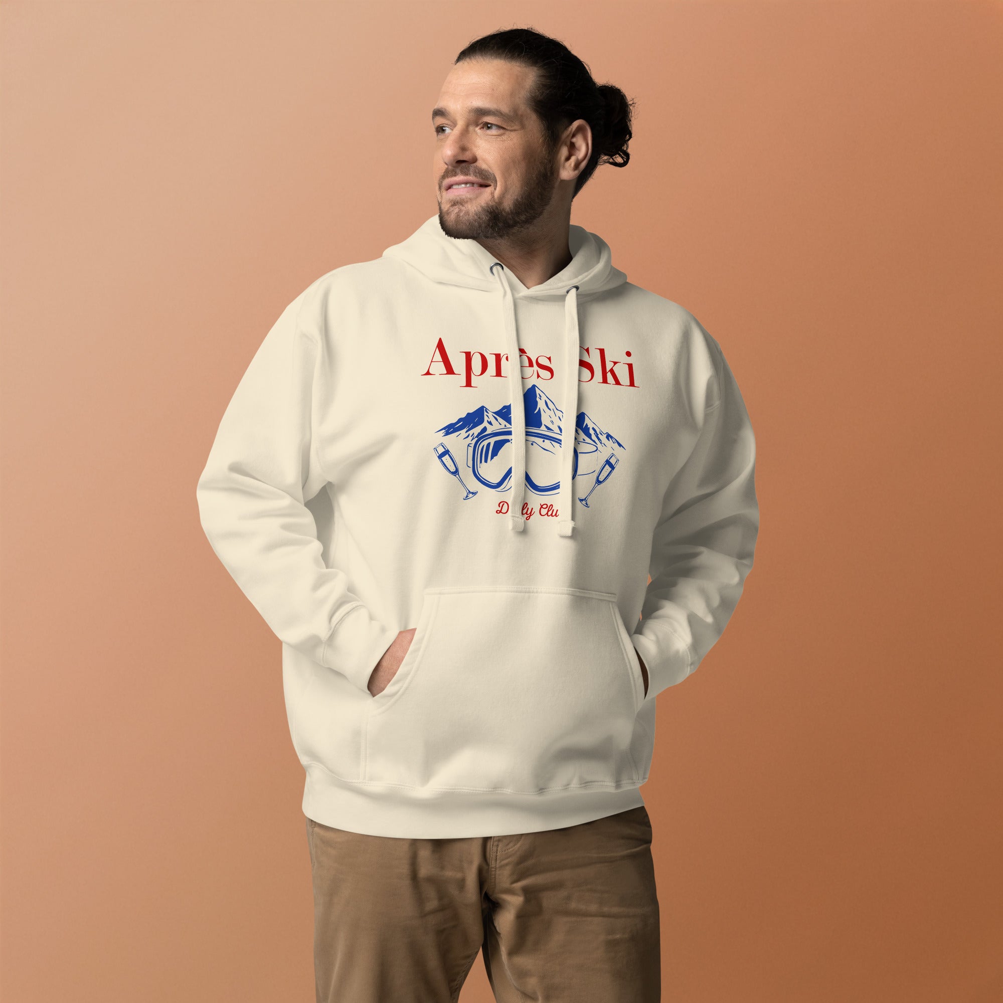 Après Ski Daily Club Hoodie - Bone