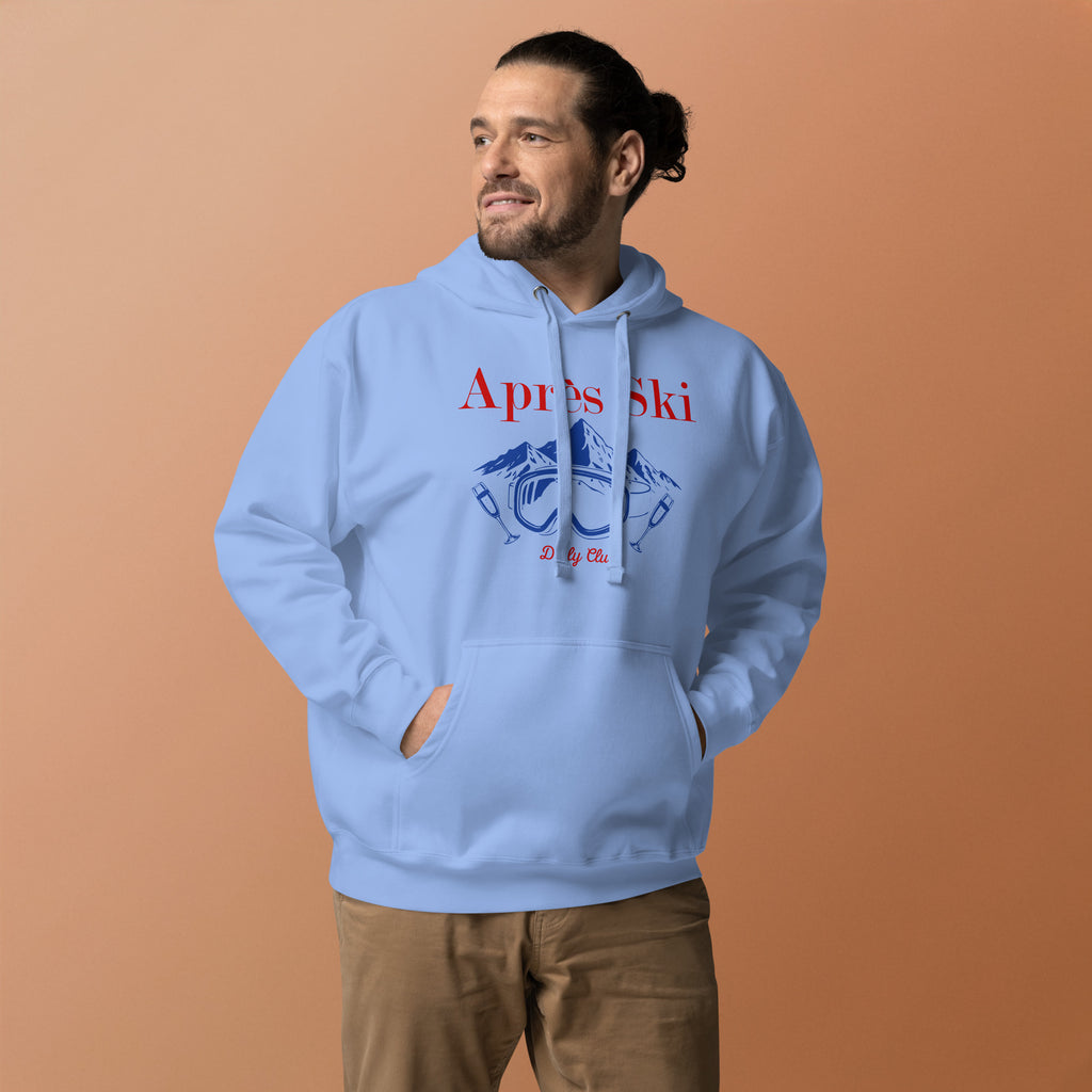 Après Ski Daily Club Hoodie - Carolina Blue