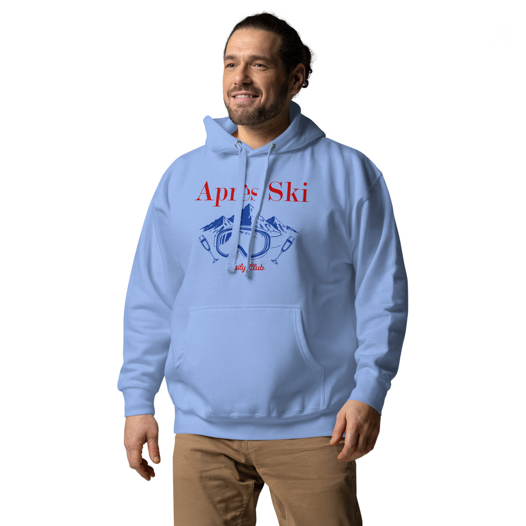 Après Ski Daily Club Hoodie - Carolina Blue