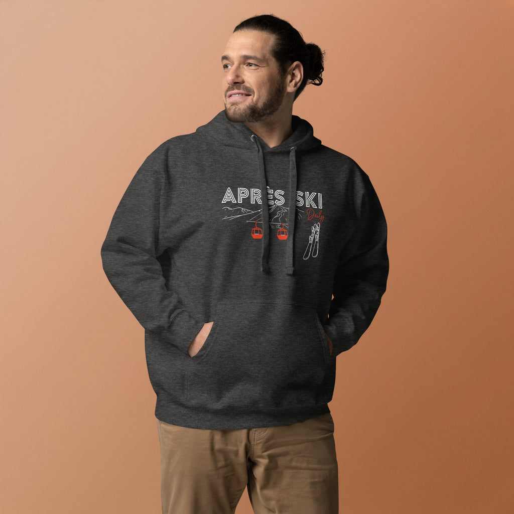 Après Ski Daily Design Hoodie - Charcoal Heather