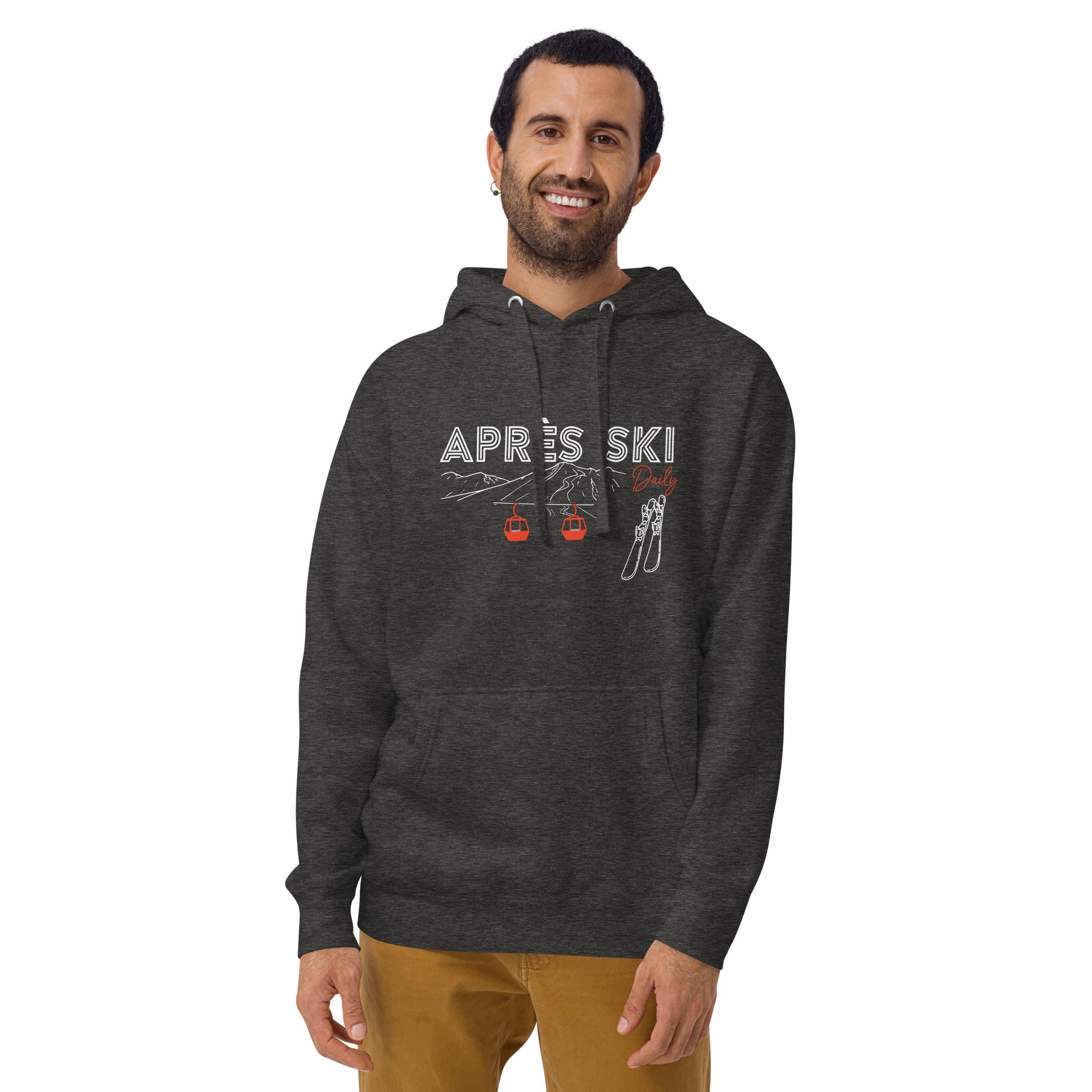 Après Ski Daily Design Hoodie - Charcoal Heather