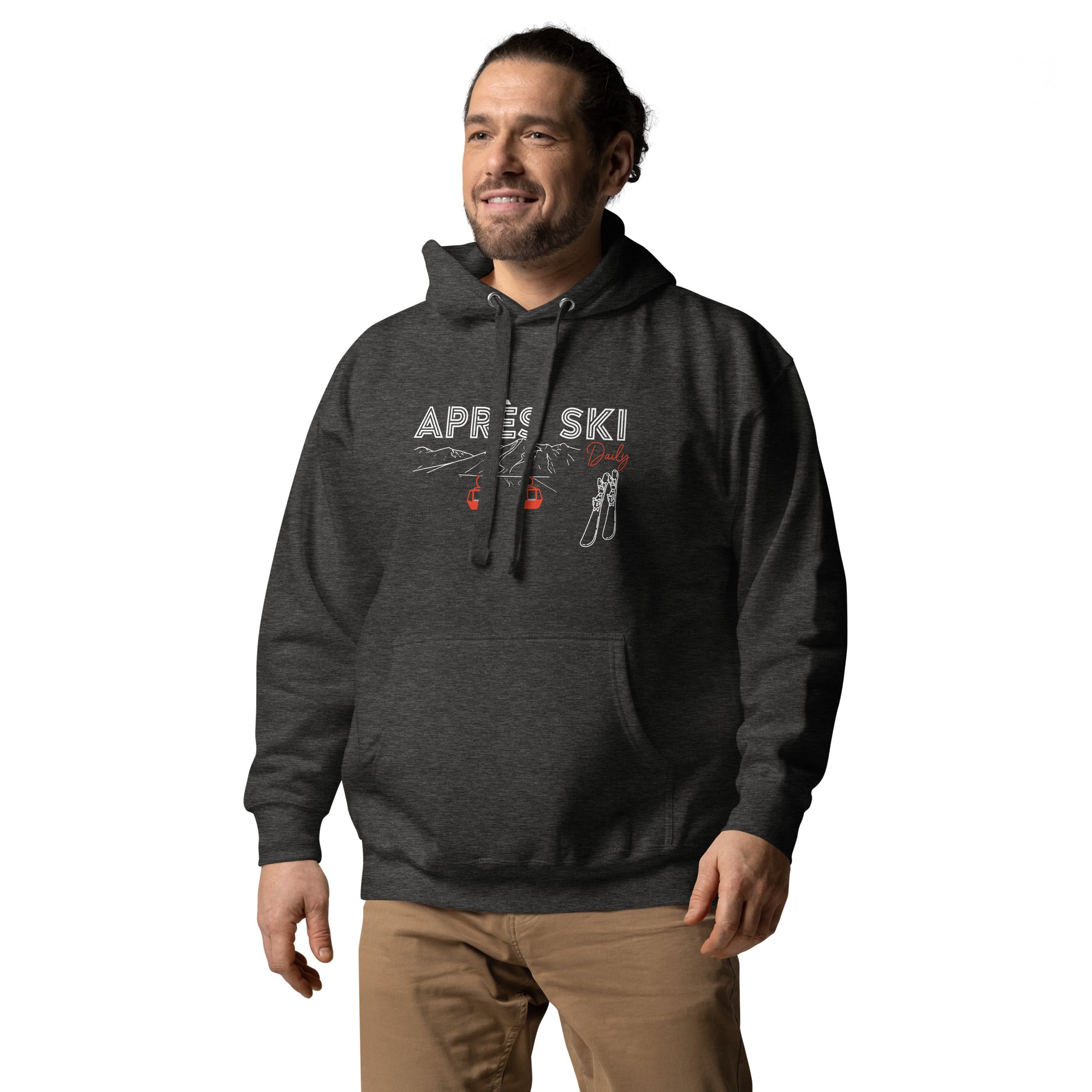 Après Ski Daily Design Hoodie - Charcoal Heather