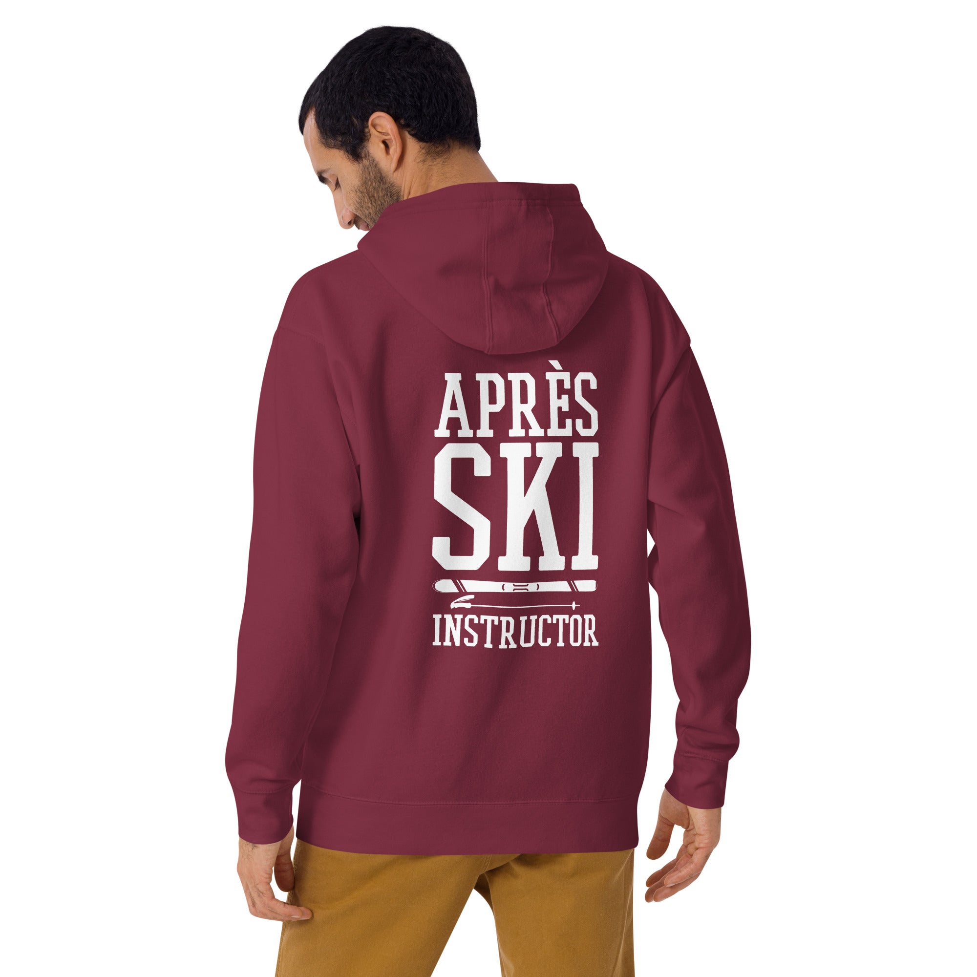 Après Ski Instructor Hoodie - Maroon