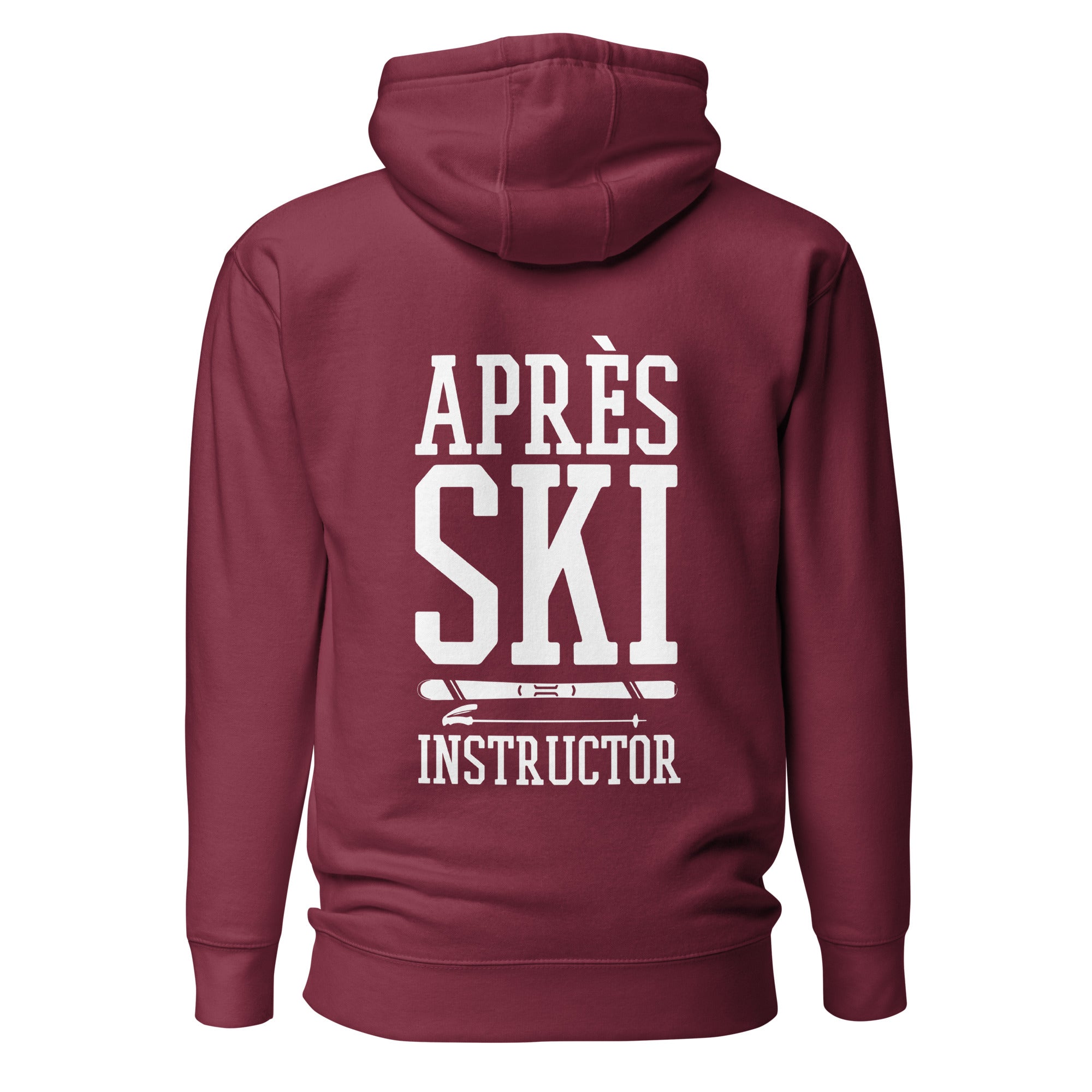Après Ski Instructor Hoodie - Maroon