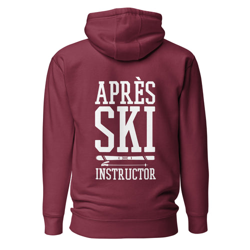 Après Ski Instructor Hoodie - Maroon