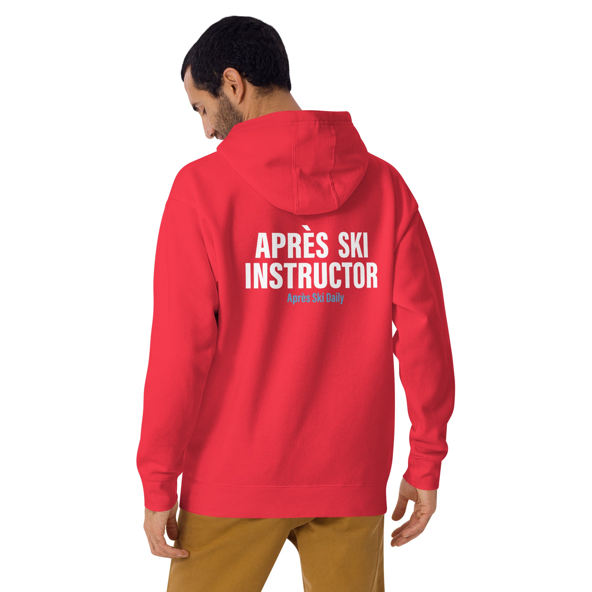 Après Ski Instructor ASD Hoodie - Team Red