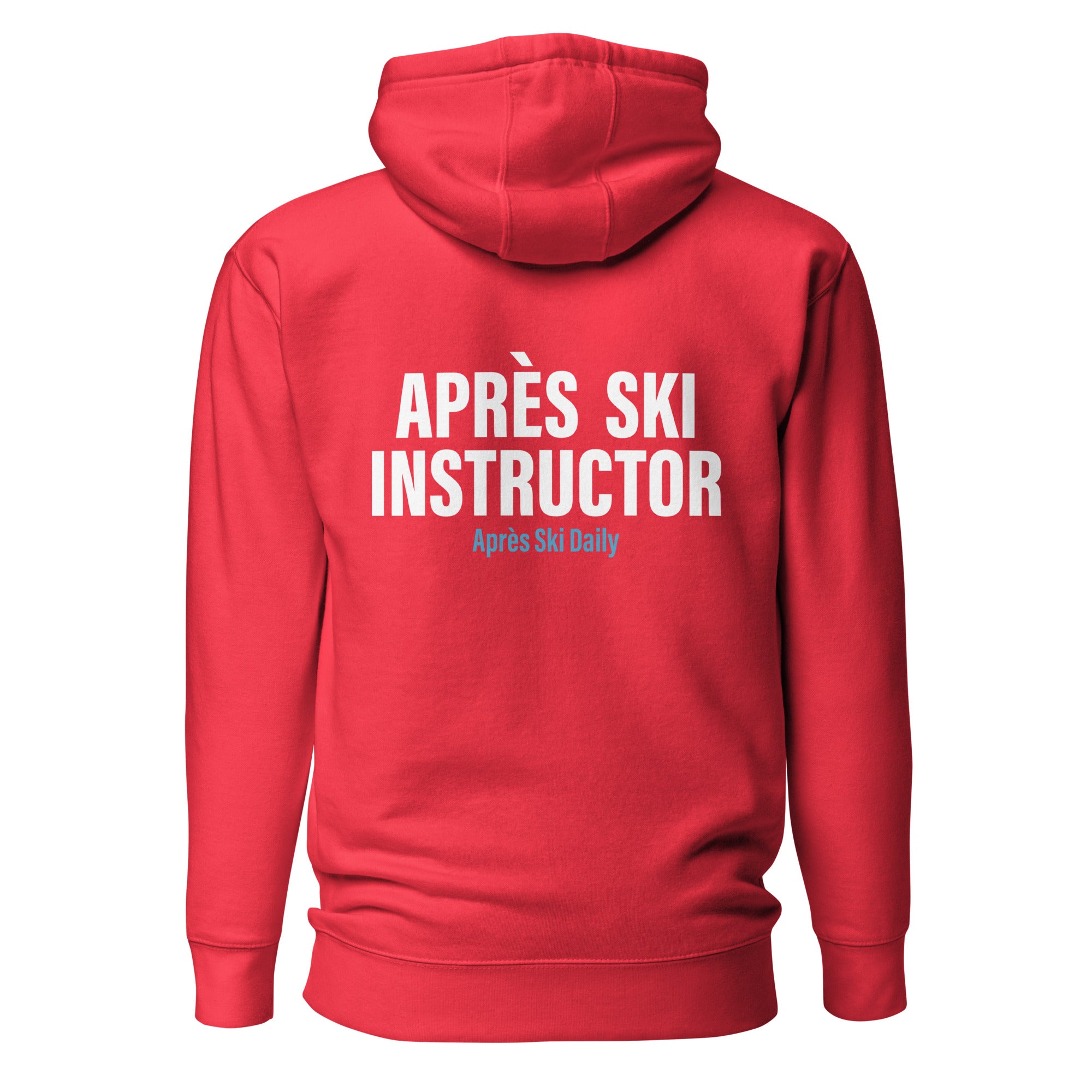 Après Ski Instructor ASD Hoodie - Team Red