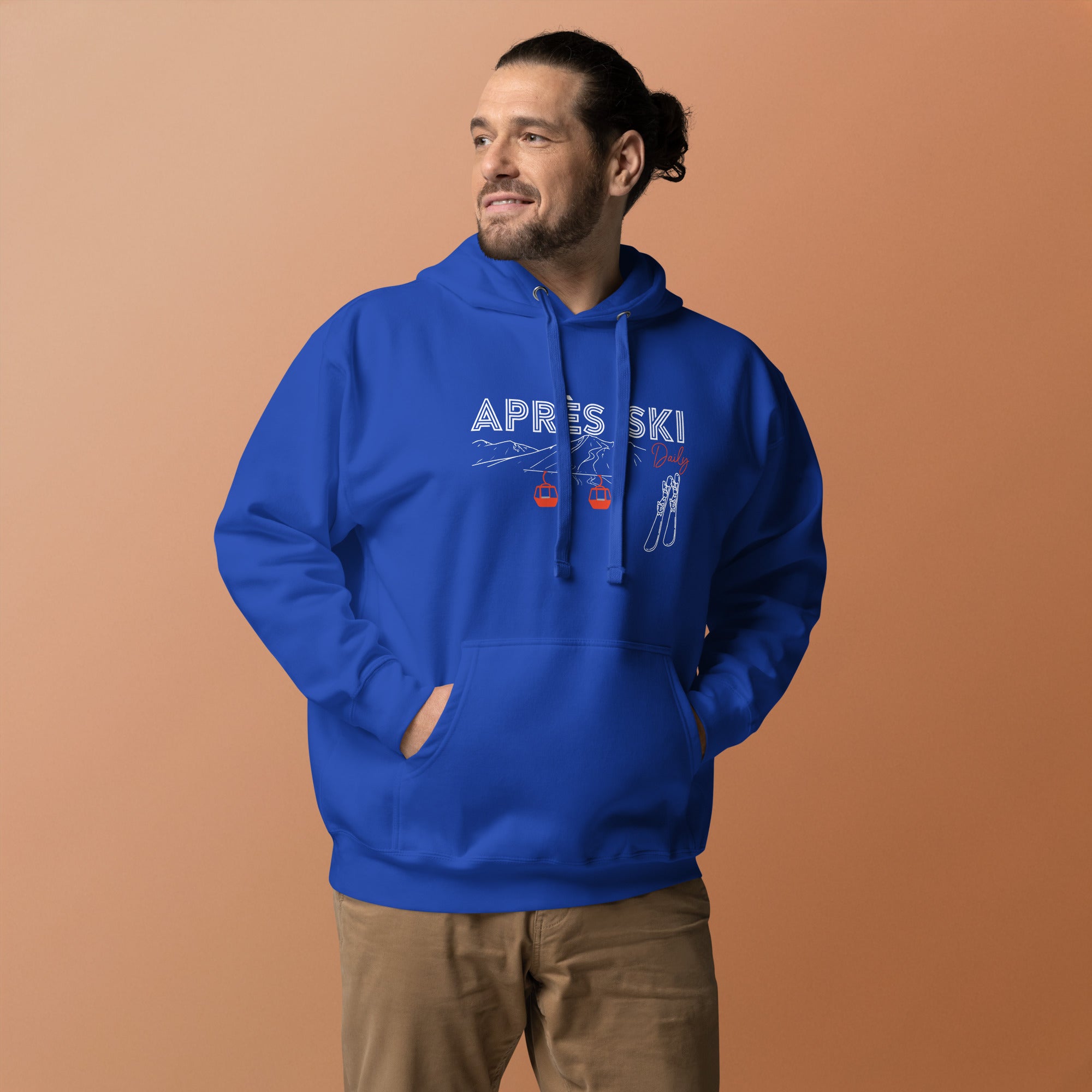 Après Ski Daily Design Hoodie - Team Royal