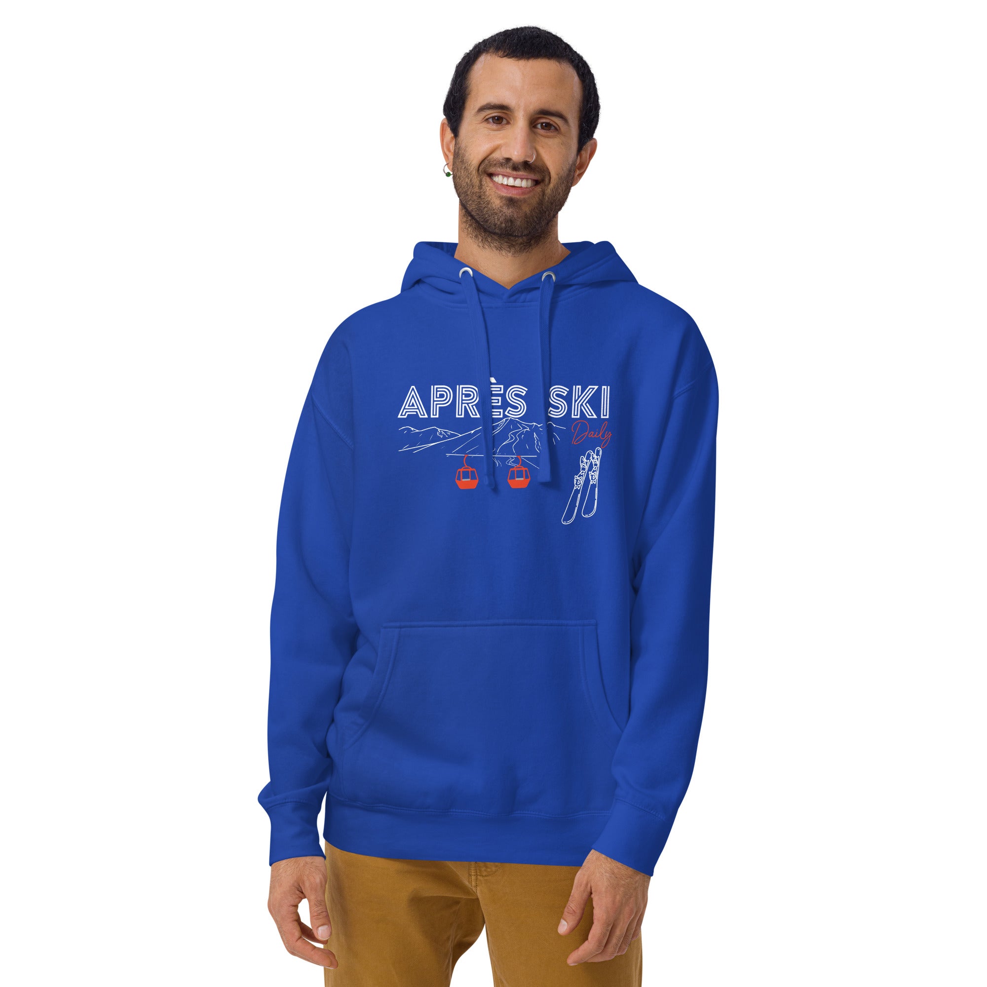 Après Ski Daily Design Hoodie - Team Royal