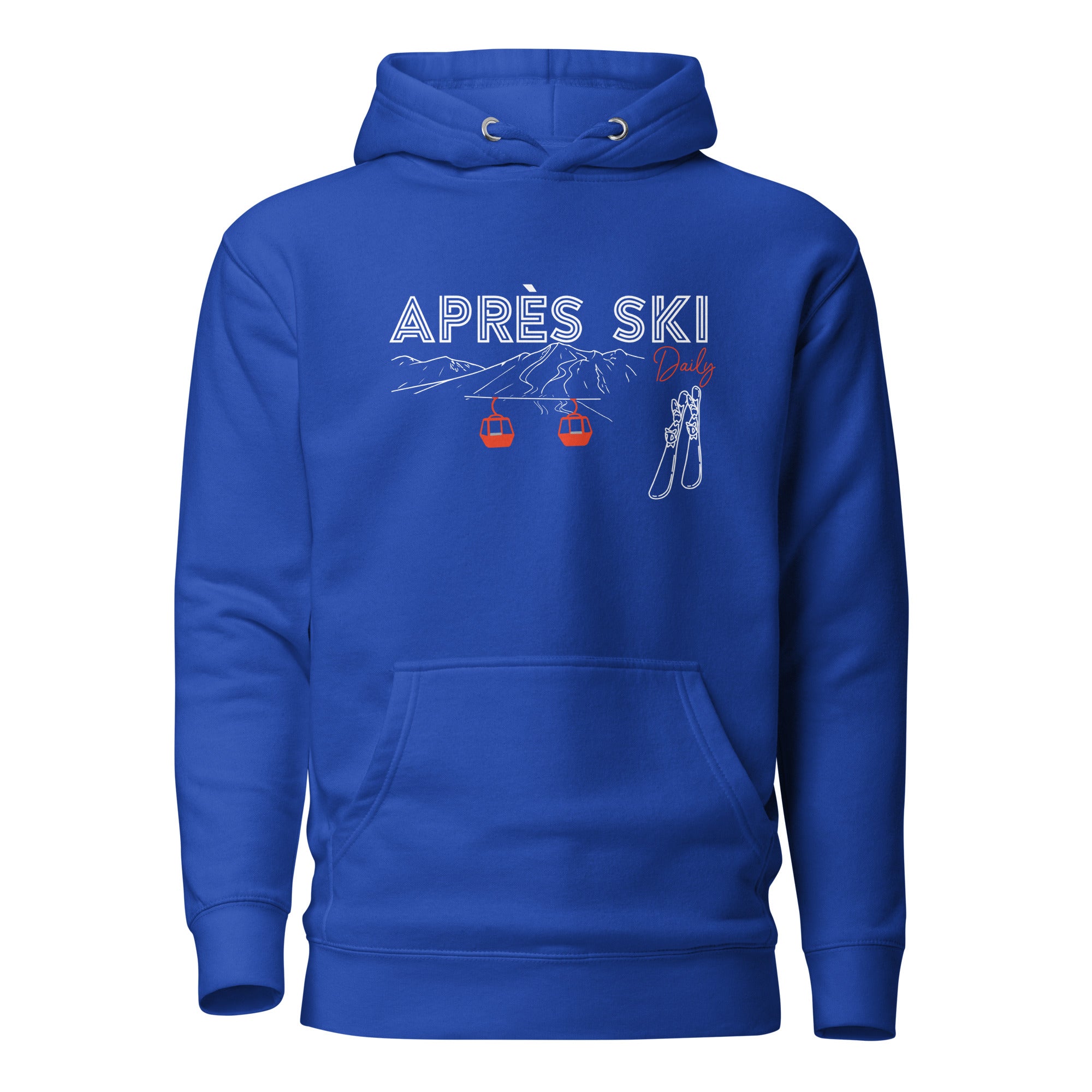 Après Ski Daily Design Hoodie - Team Royal