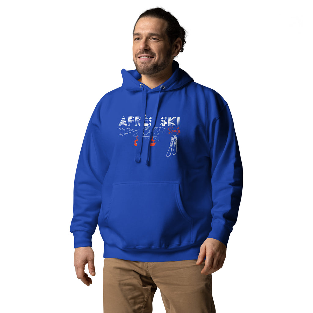 Après Ski Daily Design Hoodie - Team Royal