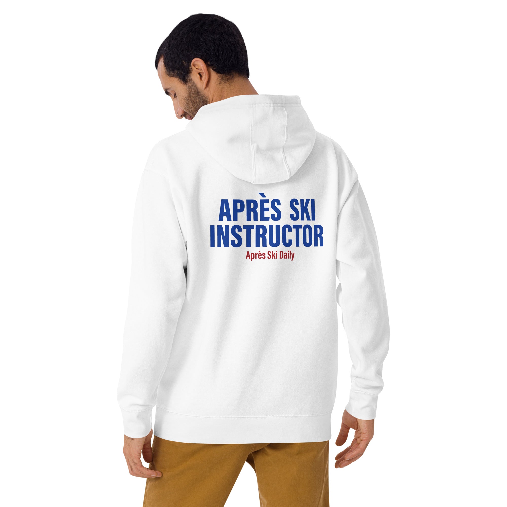 Après Ski Instructor ASD Hoodie - White