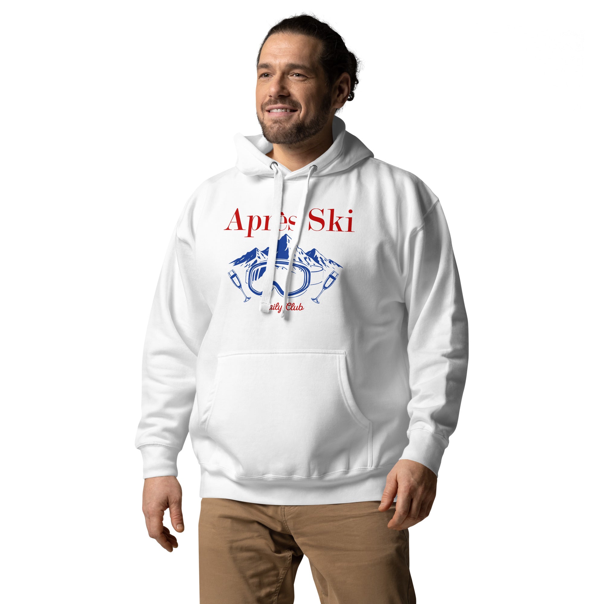 Après Ski Daily Club Hoodie - White