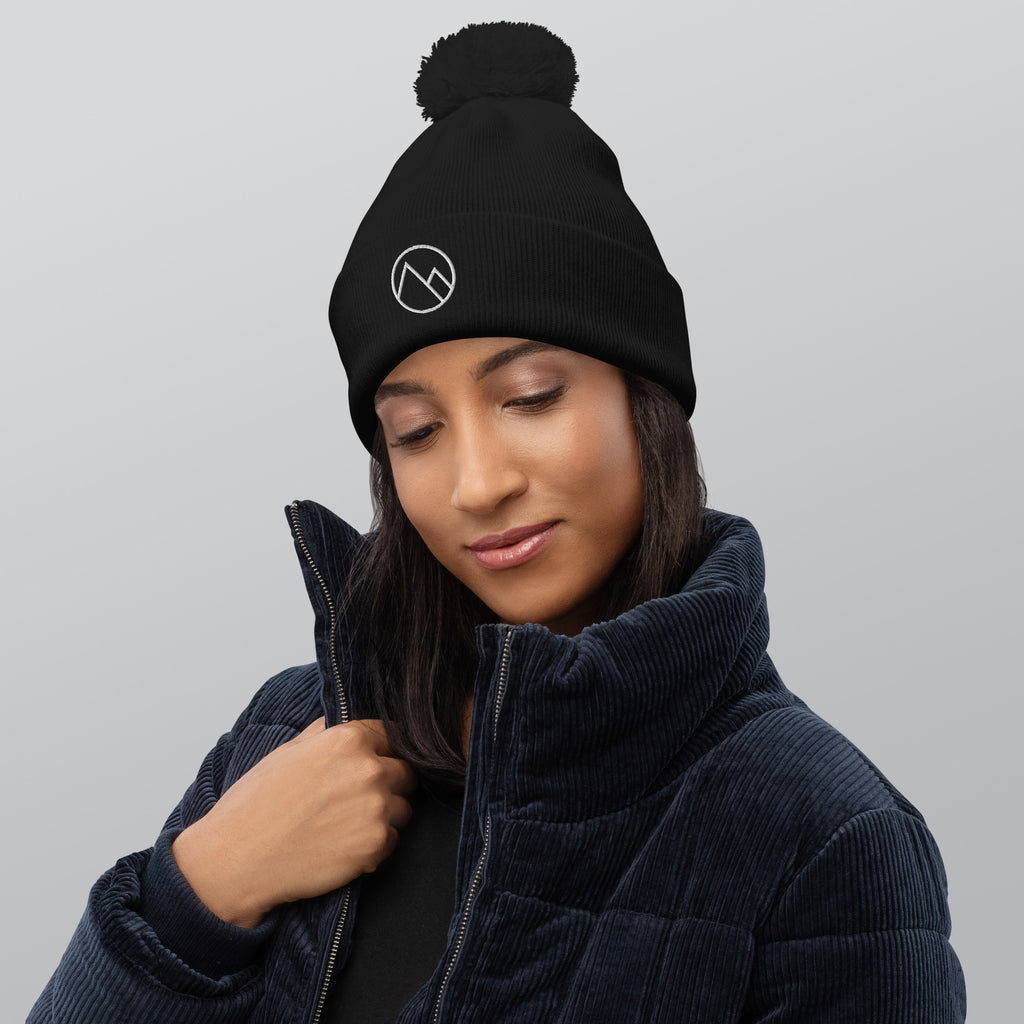 Après Ski Daily Pompom Beanie - Black