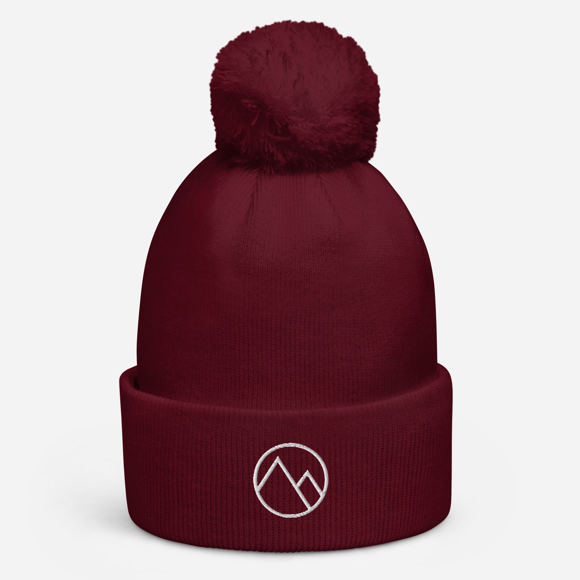 Après Ski Daily Pompom Beanie - Burgundy