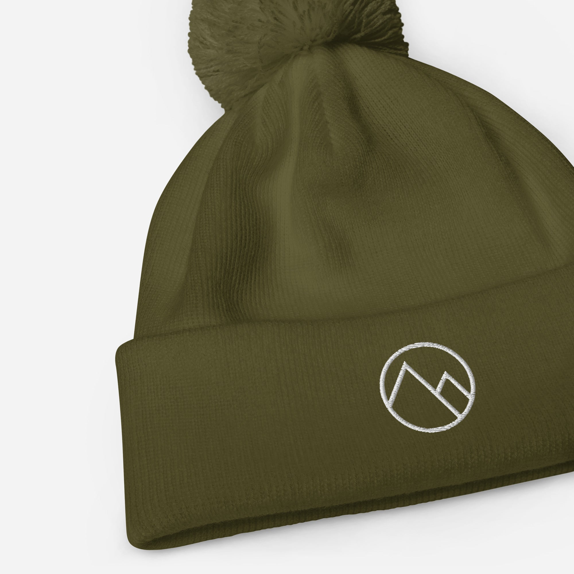 Après Ski Daily Pompom Beanie - Moss Green