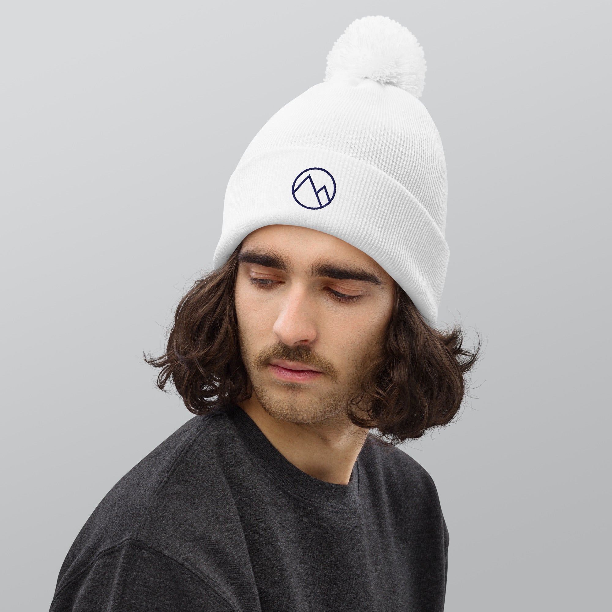 Après Ski Daily Pompom Beanie - White