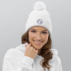 Après Ski Daily Pompom Beanie - White