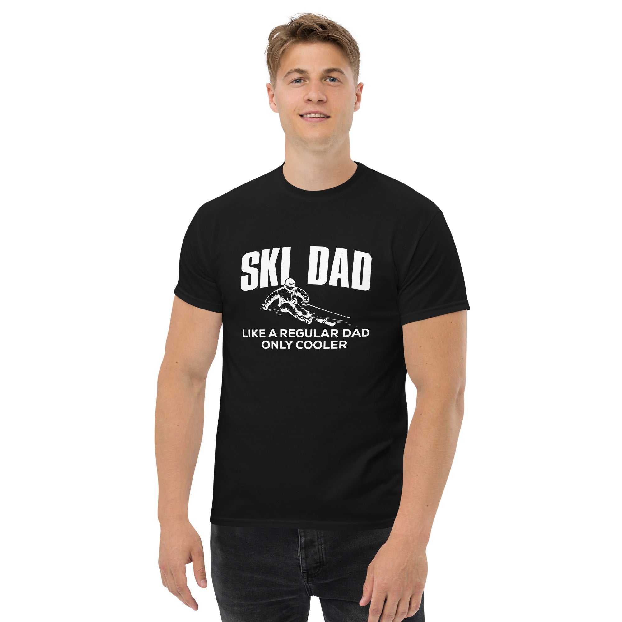 Ski Dad T-shirt Black