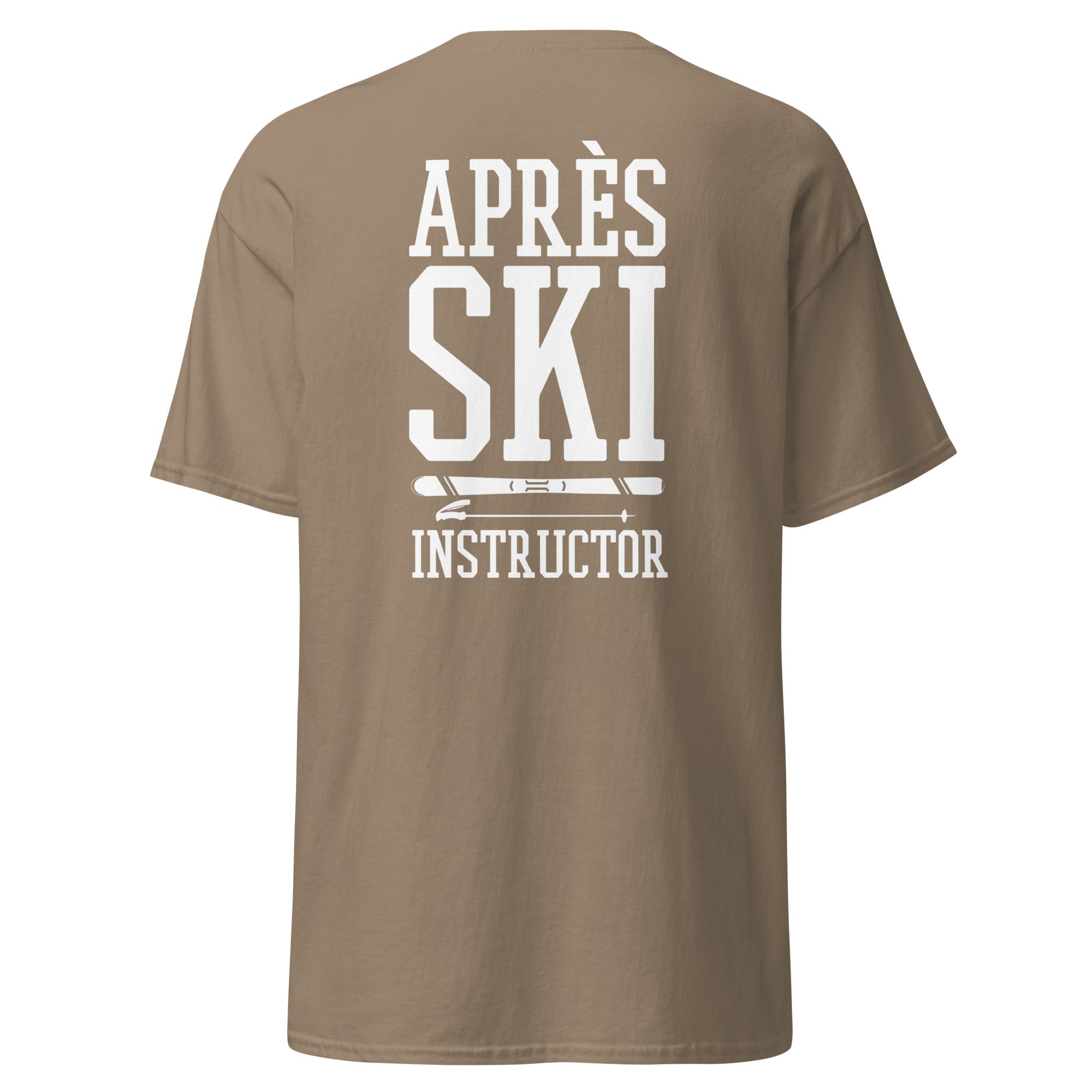 Après Ski Instructor T-shirt - Brown Savana