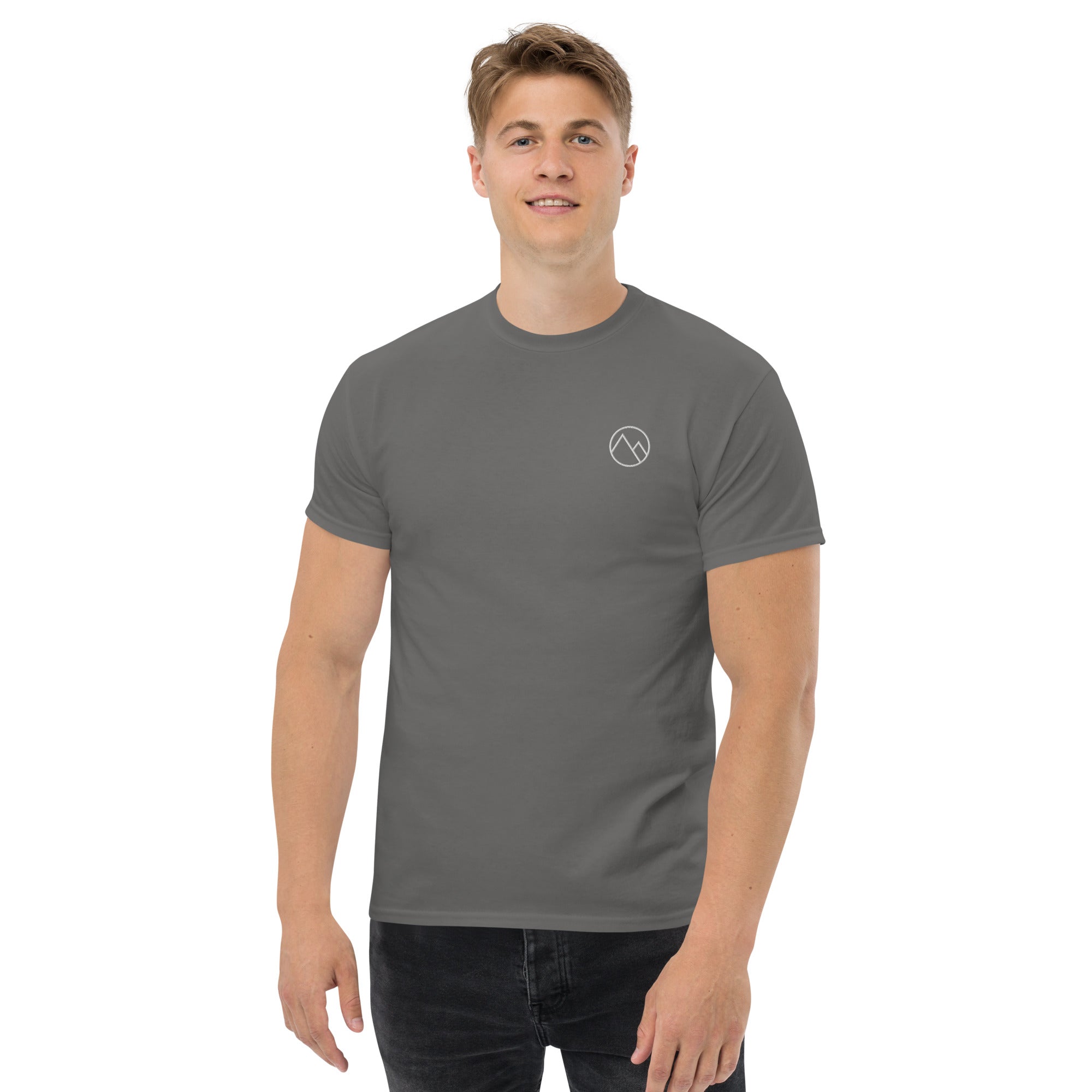 Après Ski Daily Embroidery Classic T-shirt - Charcoal