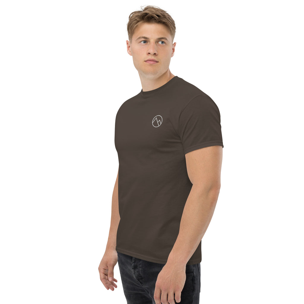 Après Ski Daily Embroidery Classic T-shirt - Dark Chocolate