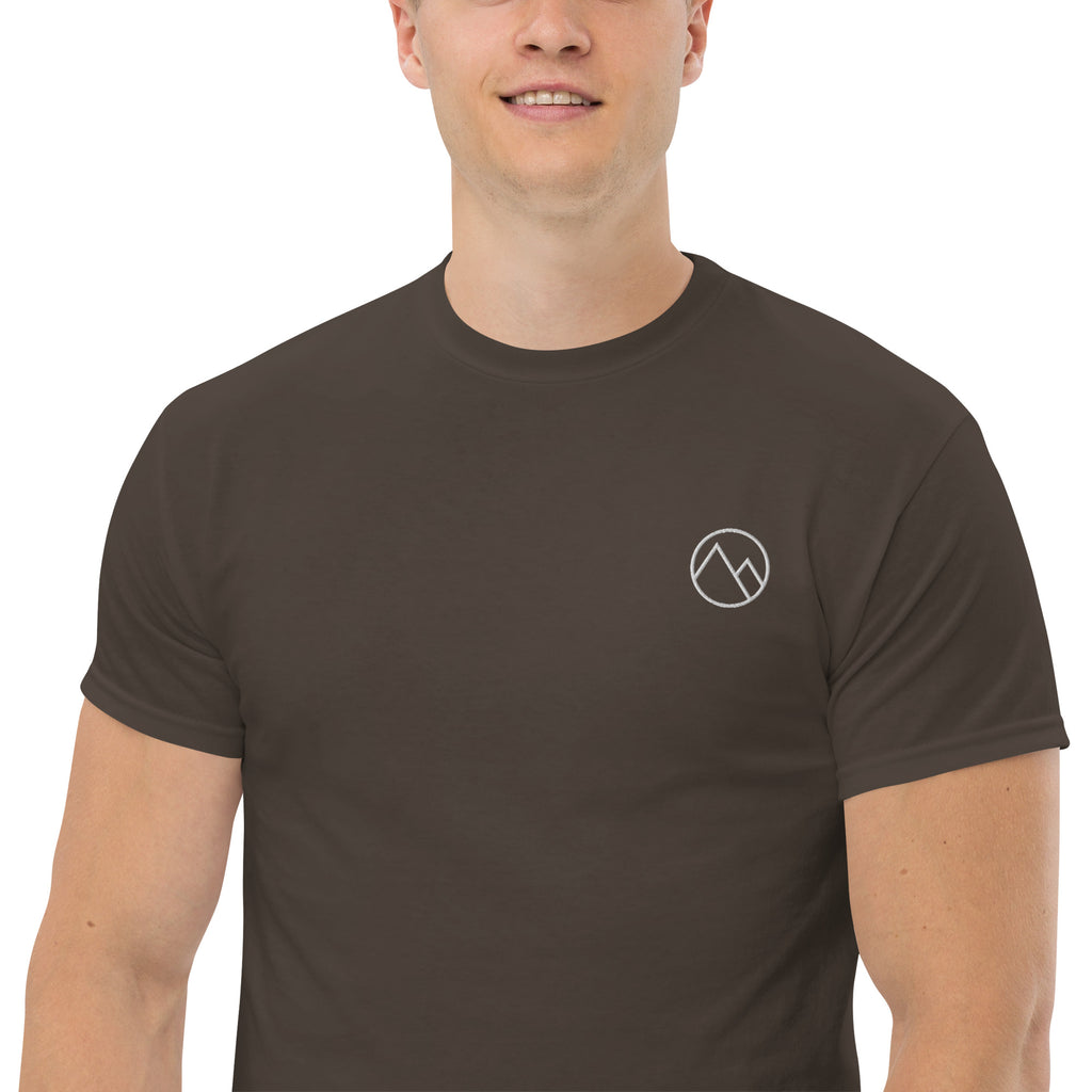 Après Ski Daily Embroidery Classic T-shirt - Dark Chocolate