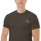 Après Ski Daily Embroidery Classic T-shirt - Dark Chocolate
