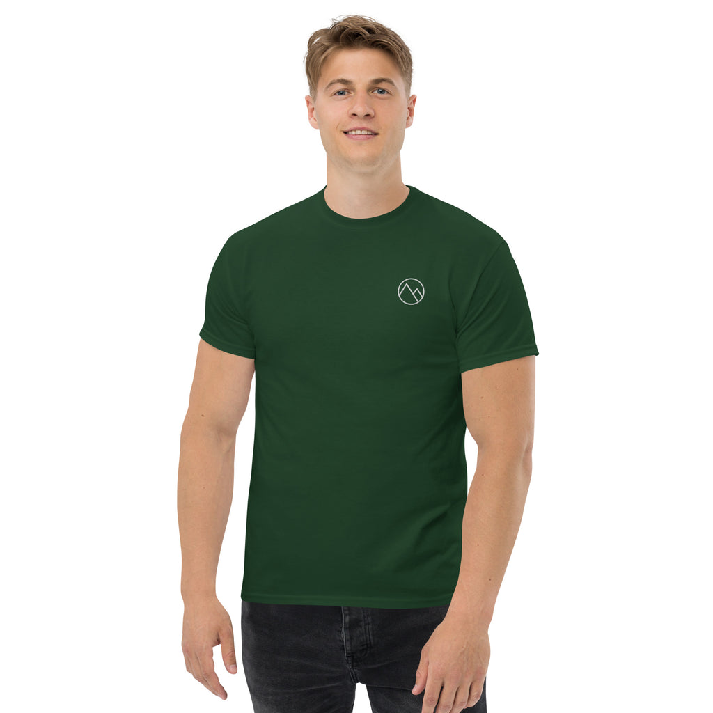 Après Ski Daily Embroidery Classic T-shirt - Forest Green