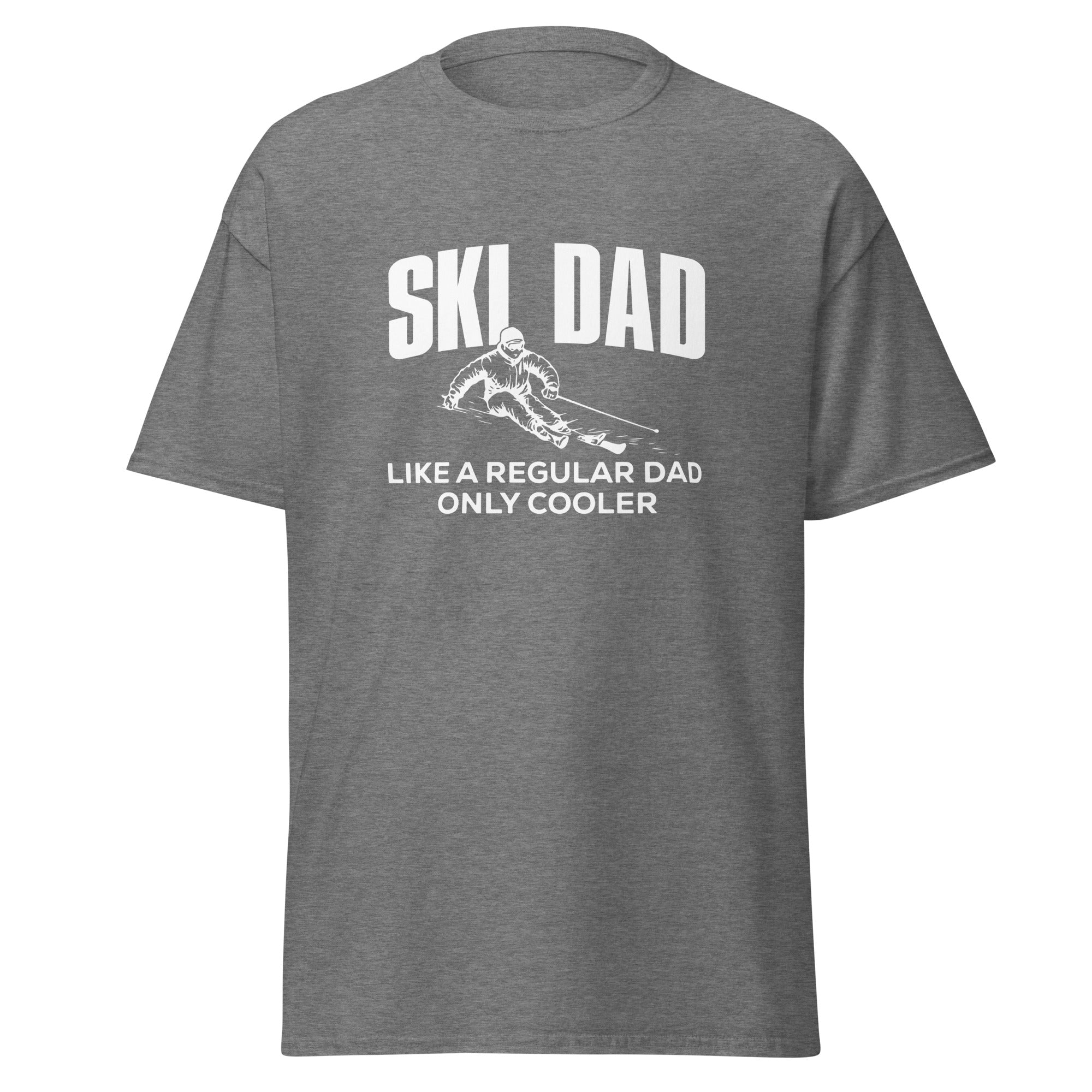 Ski Dad T-shirt Graphite Heather