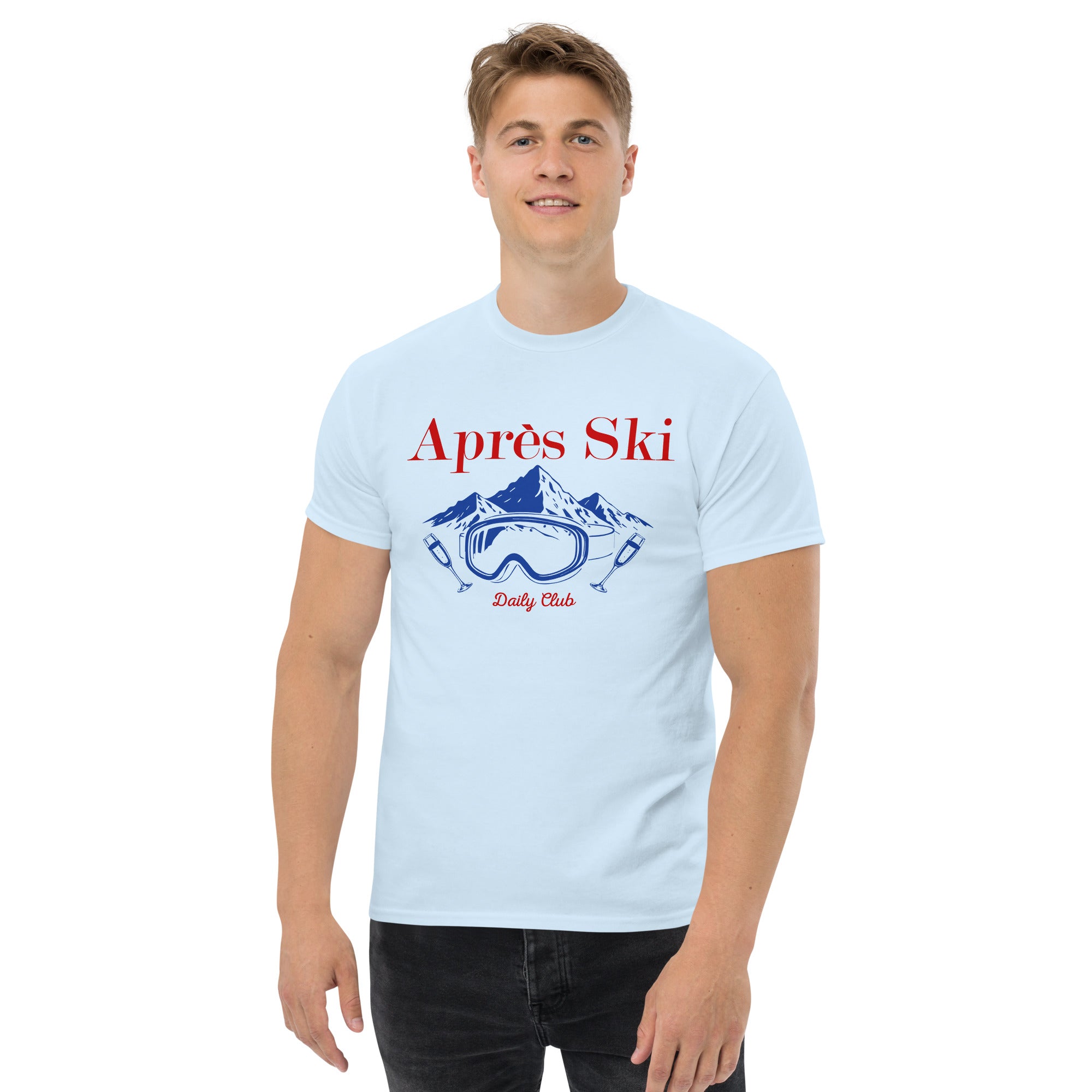 Après Ski Daily Club T-shirt - Light Blue