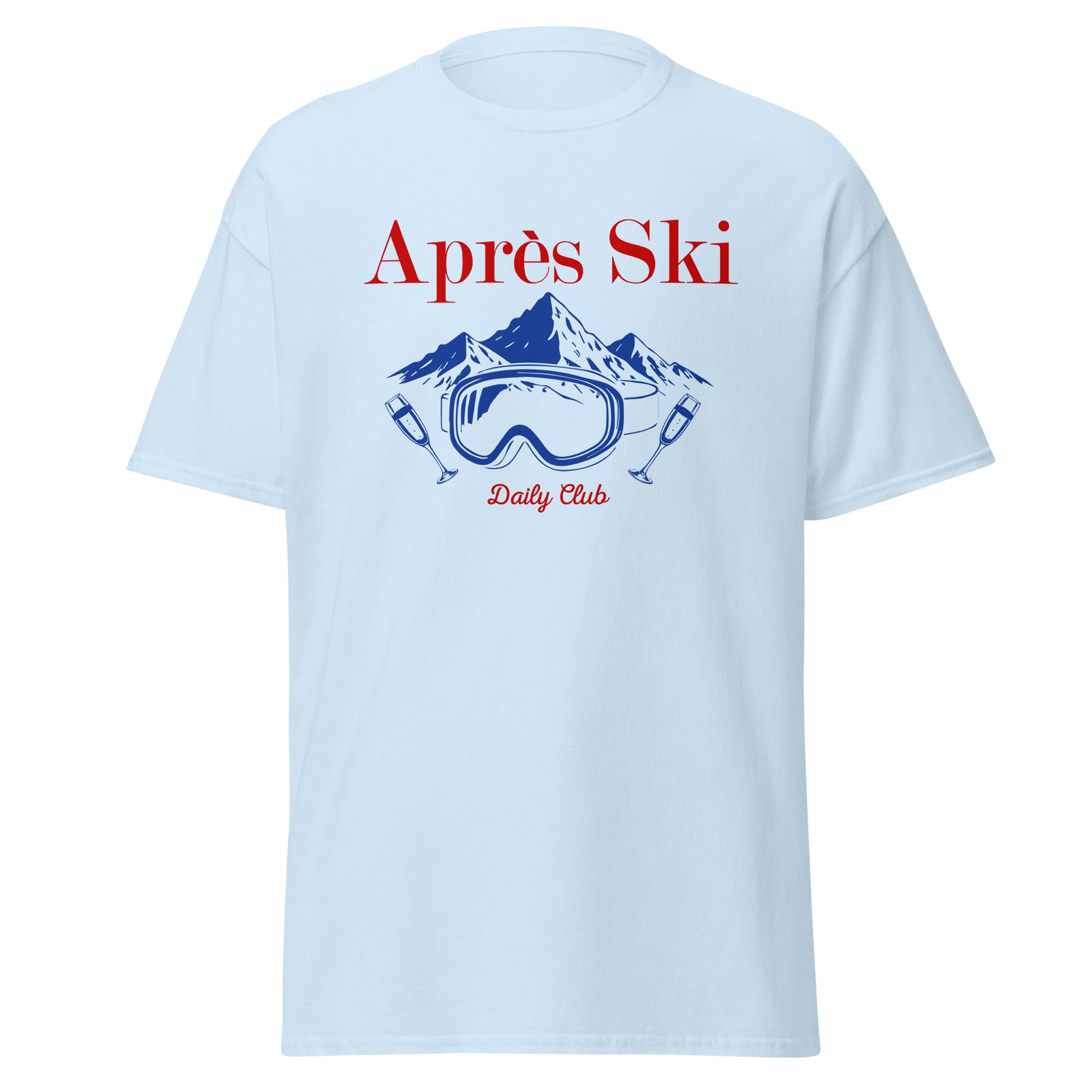 Après Ski Daily Club T-shirt - Light Blue