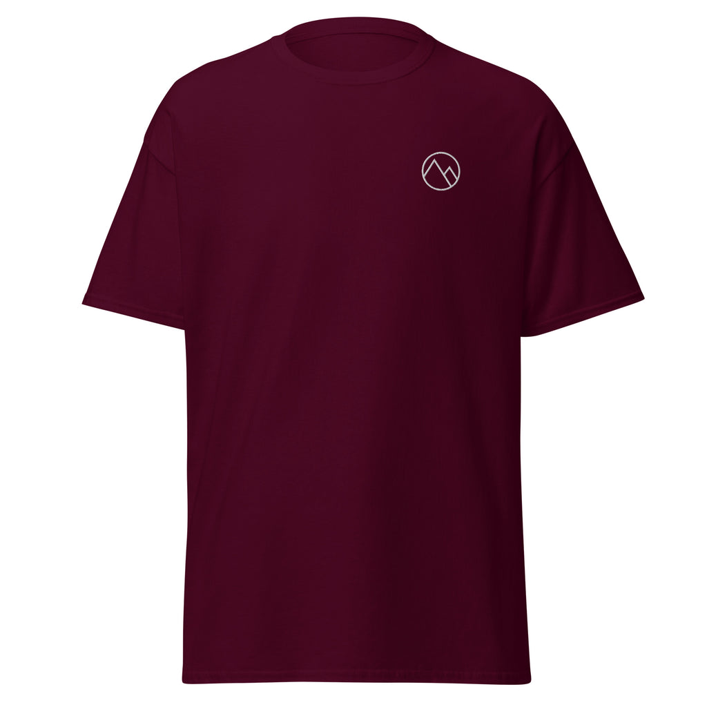 Après Ski Daily Embroidery Classic T-shirt - Maroon