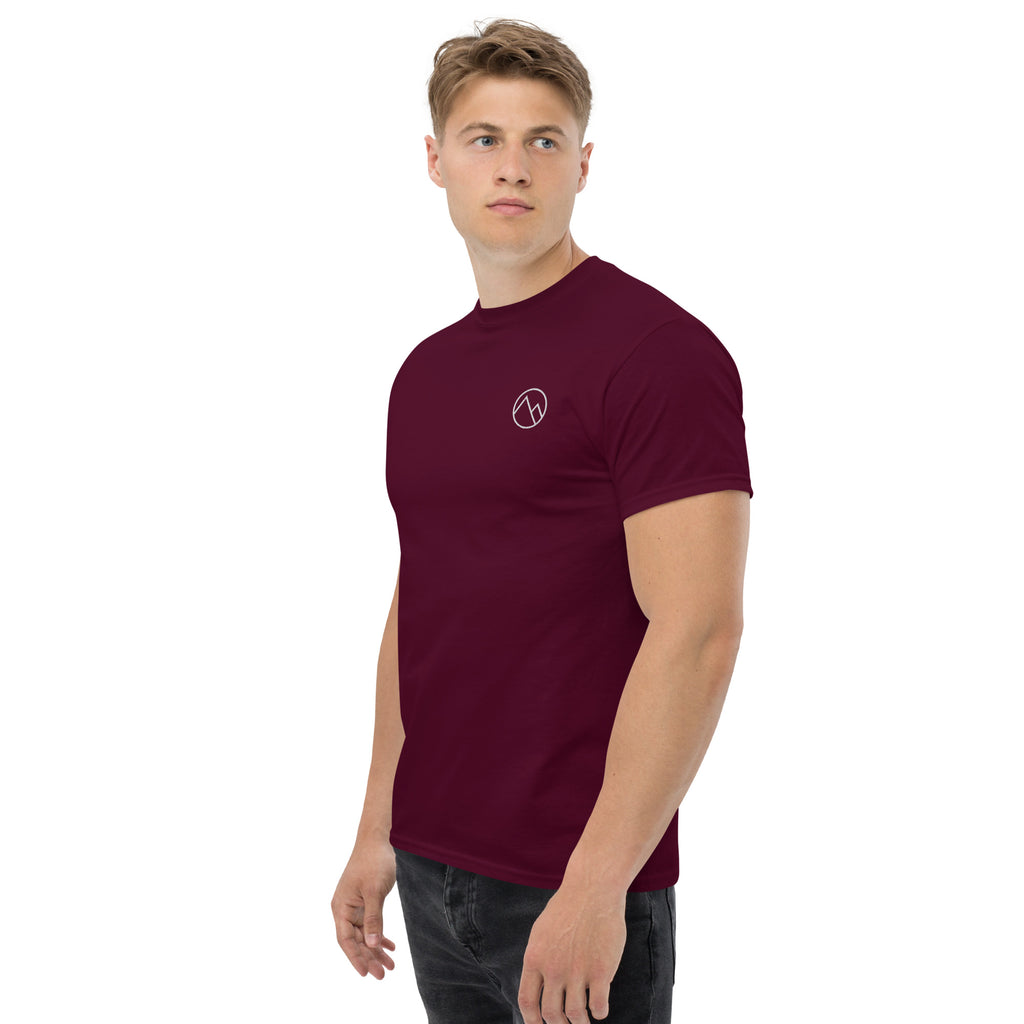 Après Ski Daily Embroidery Classic T-shirt - Maroon