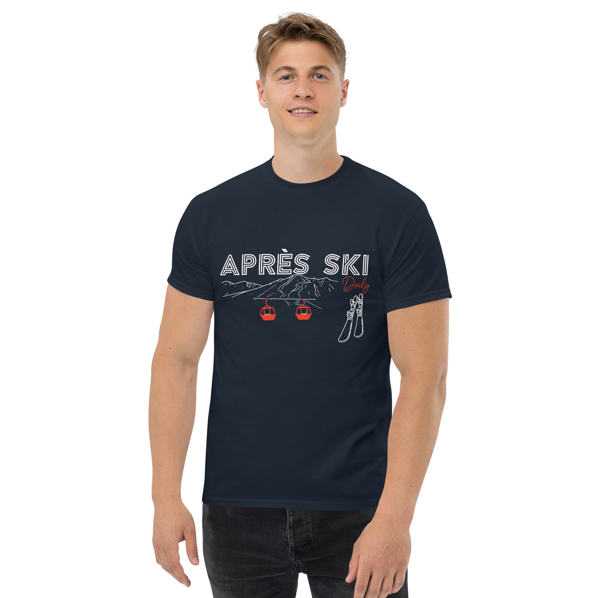 Après Ski Daily Design T-shirt - Navy
