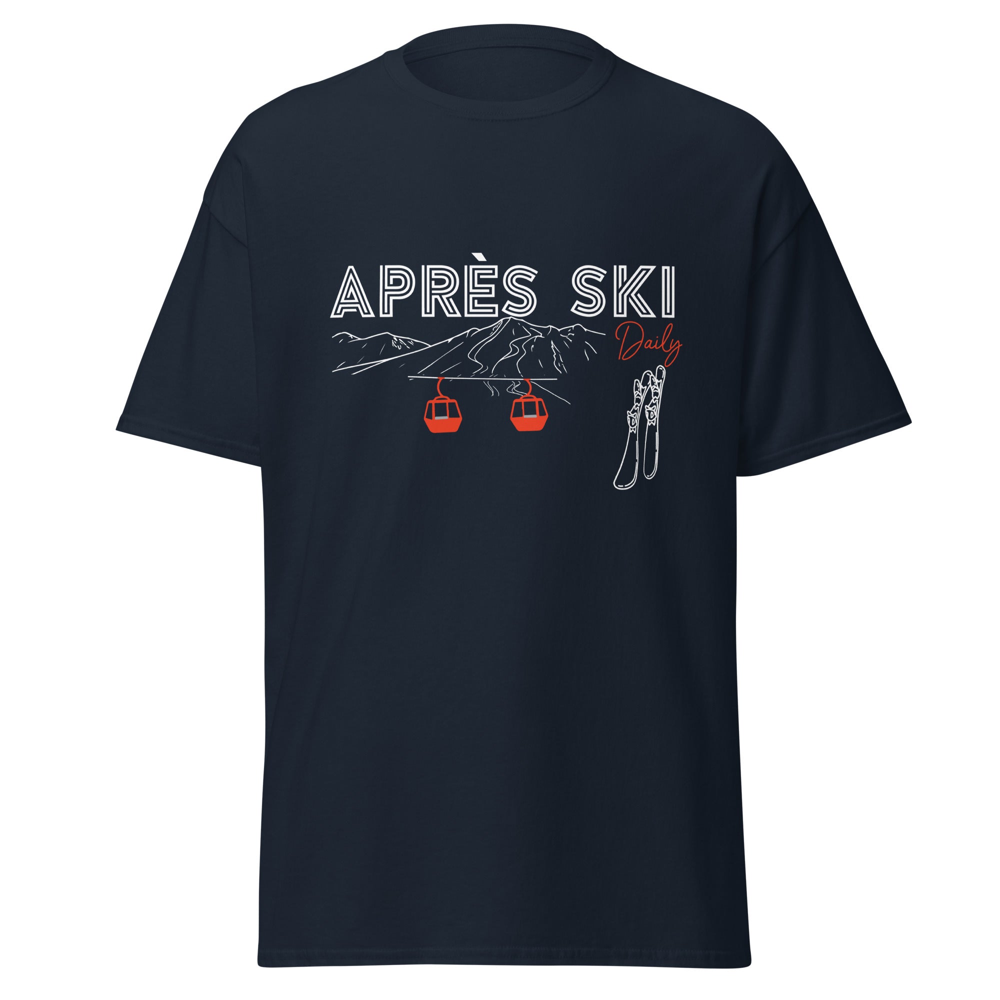 Après Ski Daily Design T-shirt - Navy
