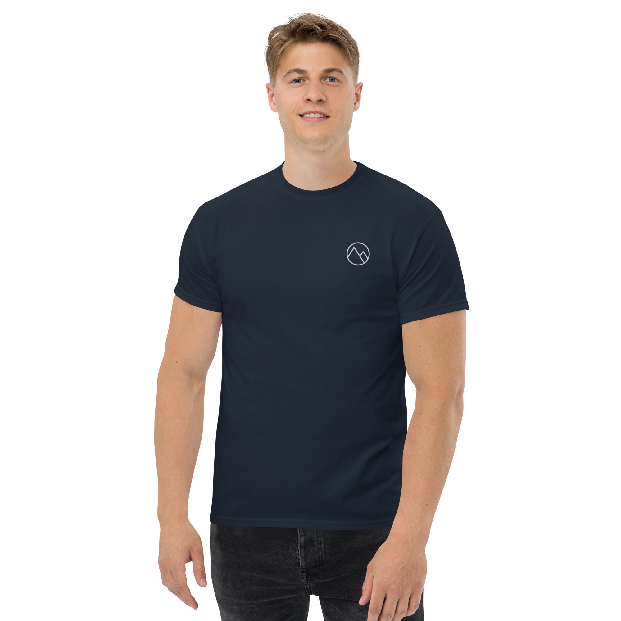 Après Ski Daily Embroidery Classic T-shirt - Navy