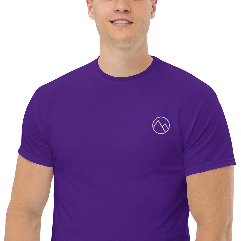 Après Ski Daily Embroidery Classic T-shirt - Purple