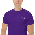 Après Ski Daily Embroidery Classic T-shirt - Purple