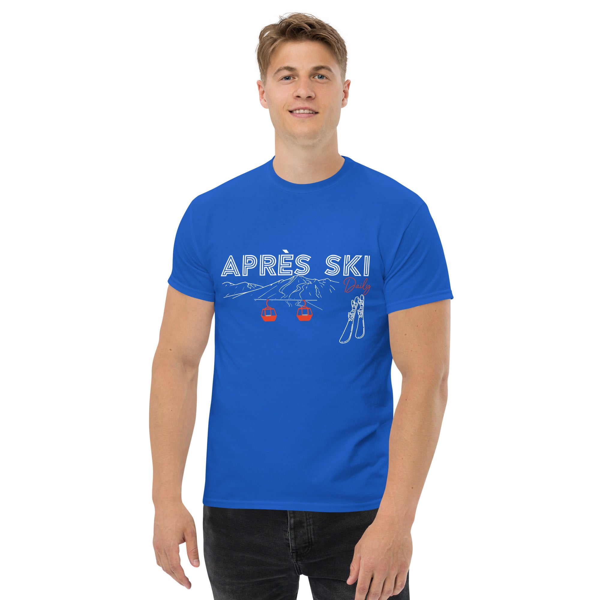 Après Ski Daily Design T-shirt - Royal