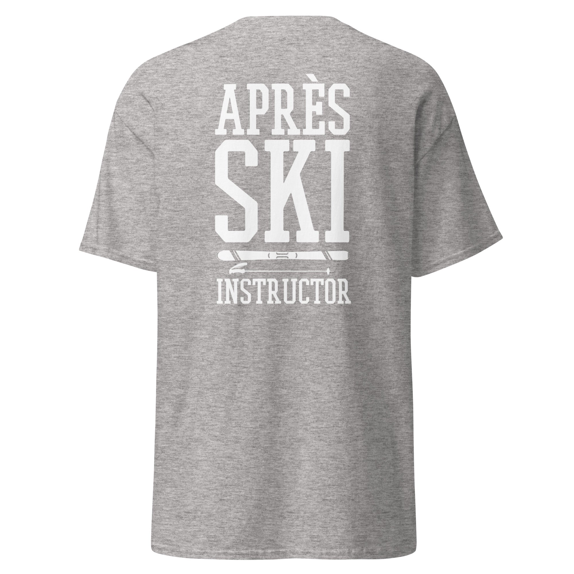 Après Ski Instructor T-shirt - Sport Grey