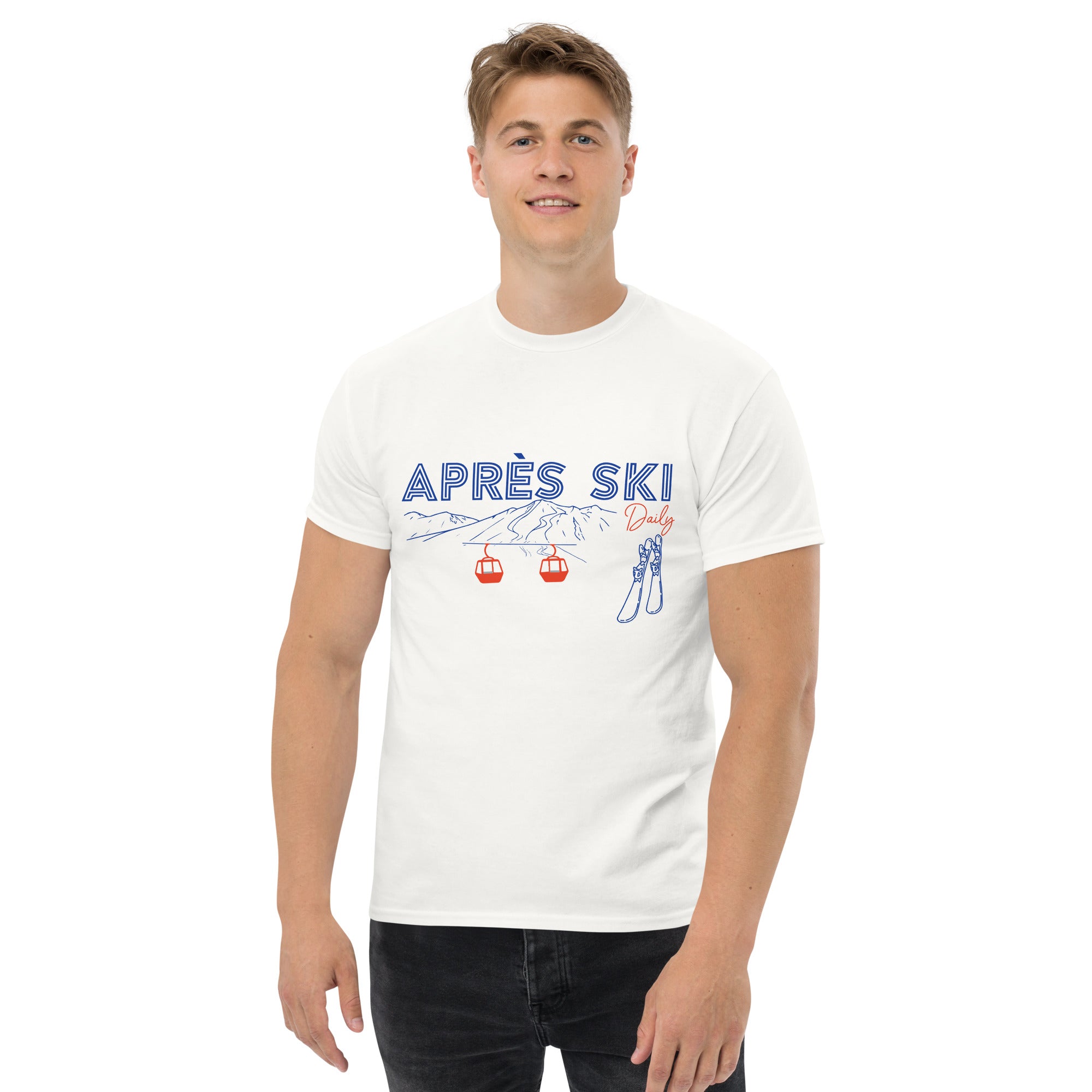 Après Ski Daily Design T-shirt - White