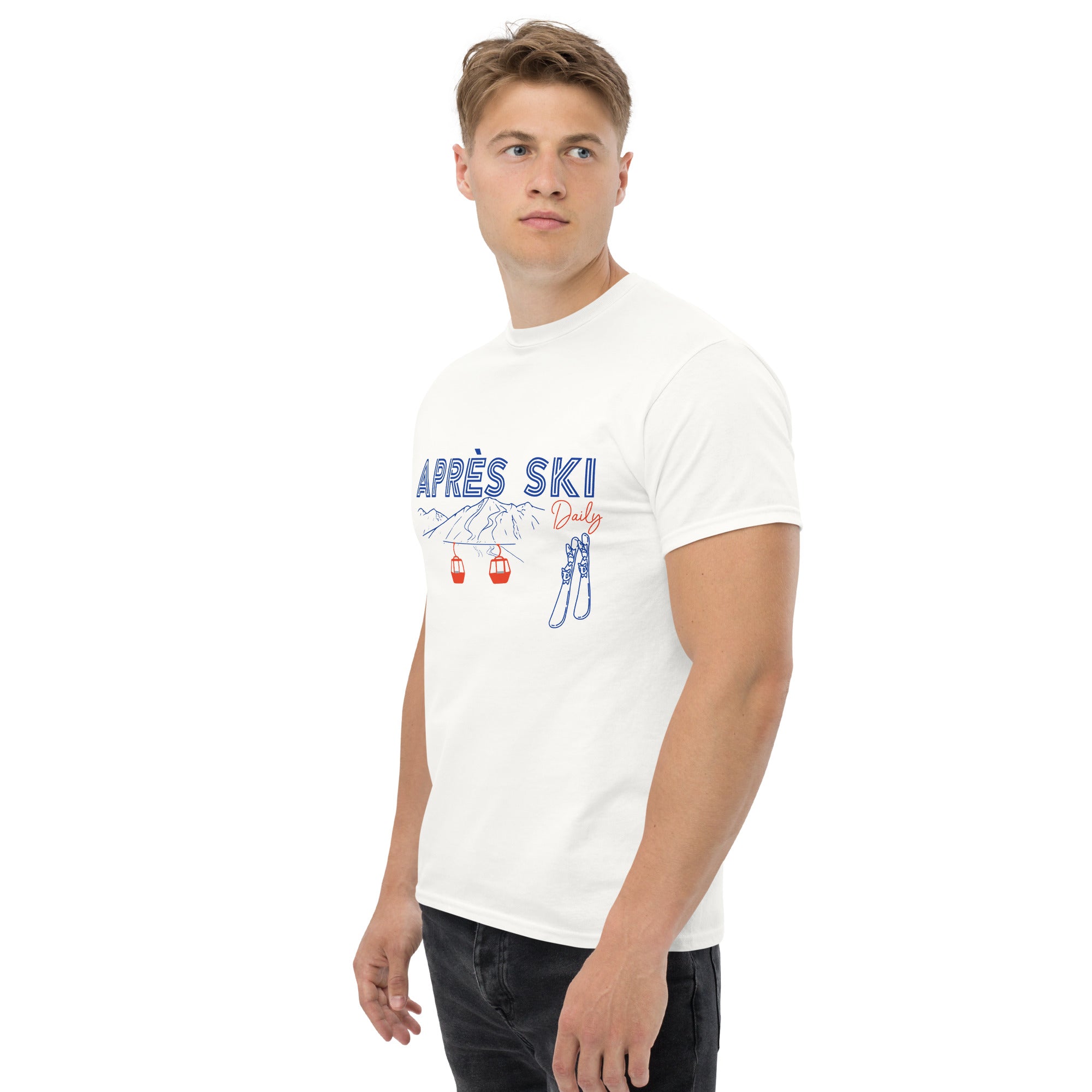 Après Ski Daily Design T-shirt - White